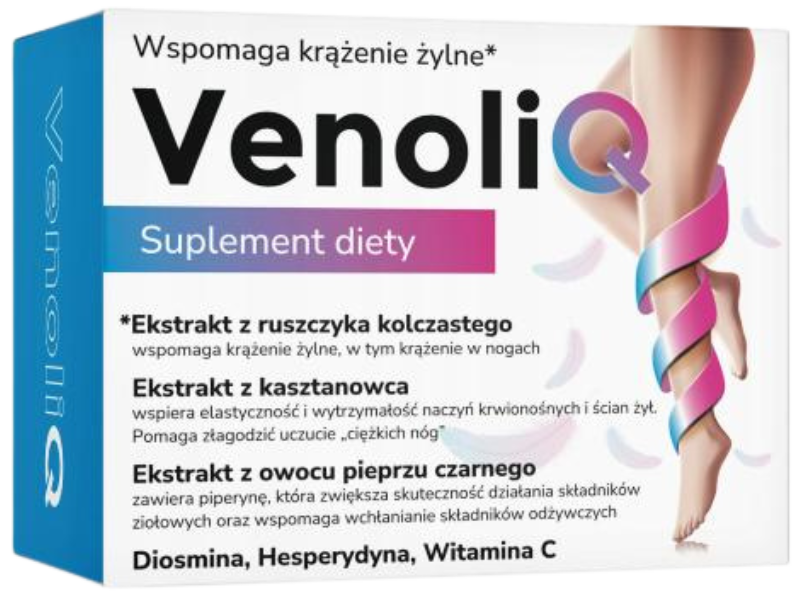 BioceriQ Pharma VenoliQ, kapsułki twarde, 60 kaps.