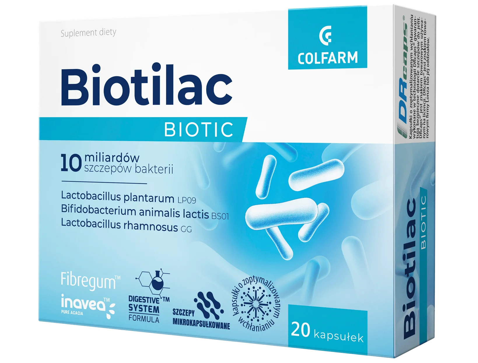 Colfarm Biotilac biotic, kapsułki, 20 kaps.