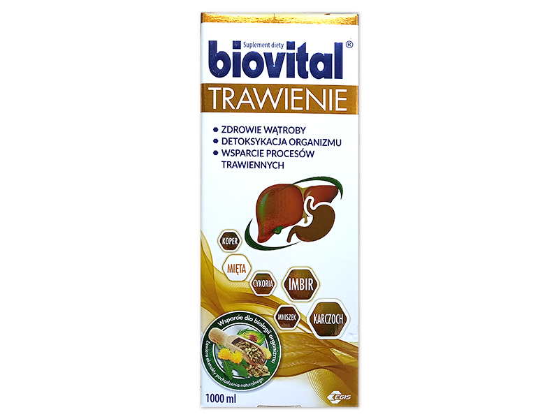 Biovital Trawienie, płyn doustny, 1000 ml