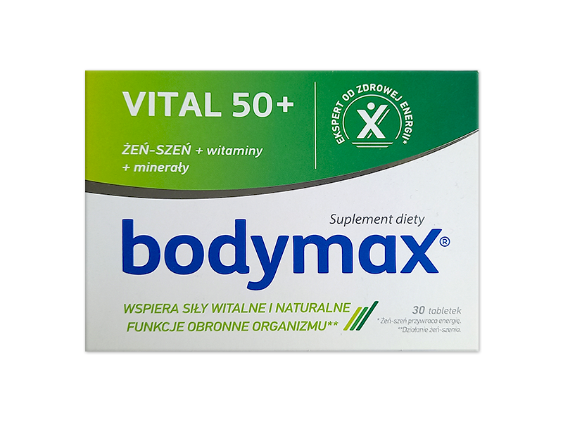 Bodymax Vital 50+, tabletki, 60 tabl.