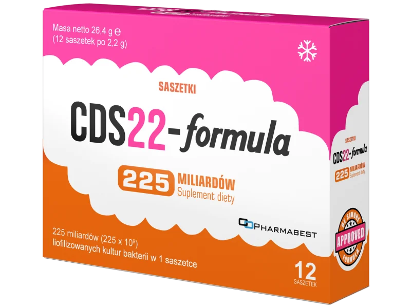 Pharmabest Cds22-formula, proszek, 12 sasz.