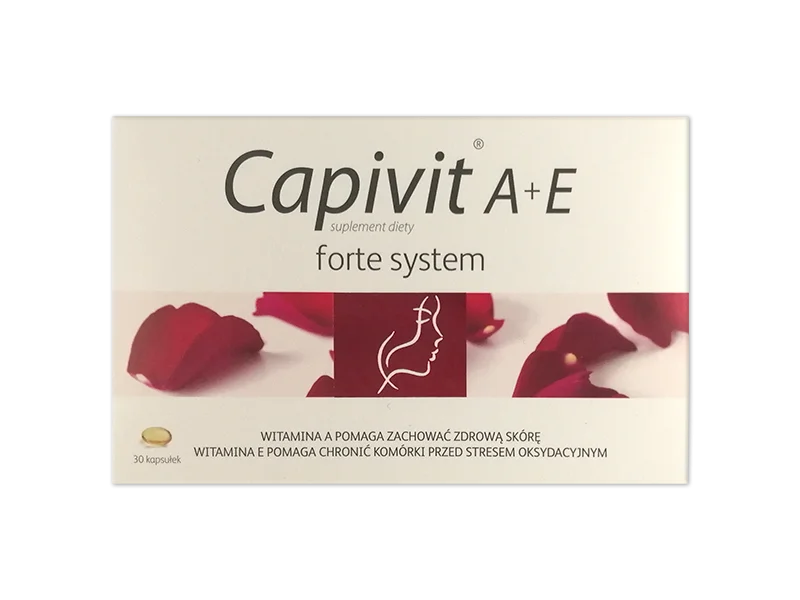Capivit A + E forte system, kapsułki, 30 kaps.