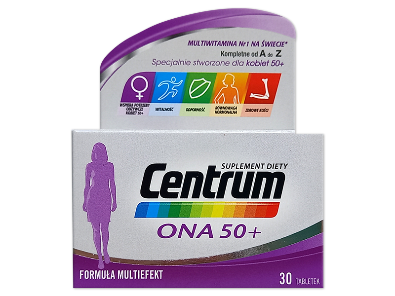 Centrum Ona 50+, tabletki, 30 tabl.