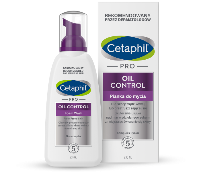 Cetaphil Pro Oil Control pianka do mycia, 236 ml