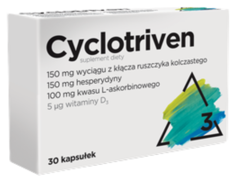 Cyclotriven, kapsułki, 30 kaps.