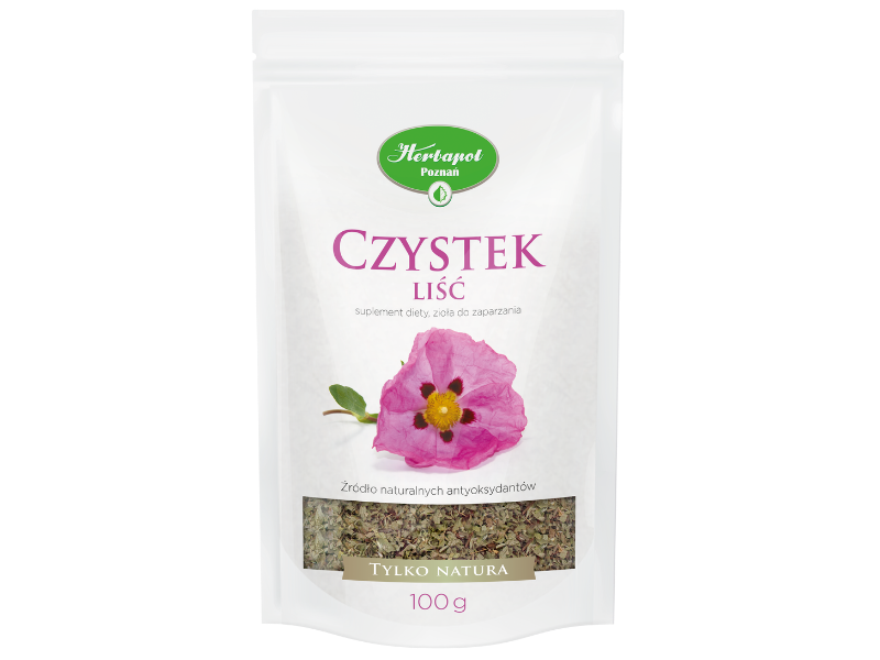 Czystek Tylko Natura, zioła do zaparzania, 100 g