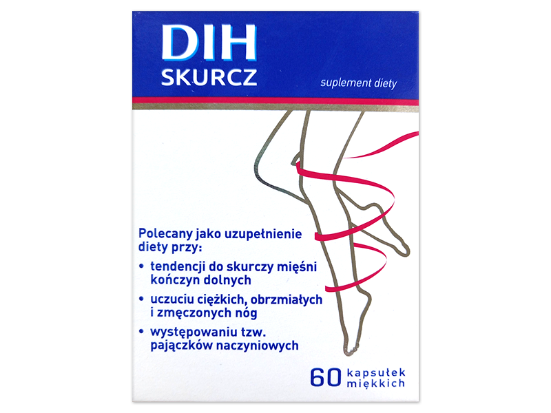 DIH Skurcz, kapsułki miękkie, 60 kaps.
