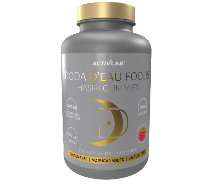 Activlab Doda D’eau Foods Hashi gummies, smak malin, żelki, 60 szt.