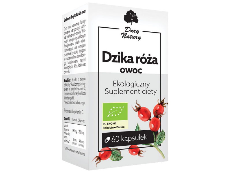 Dary Natury Dzika Róża, kapsułki, 60 kaps.