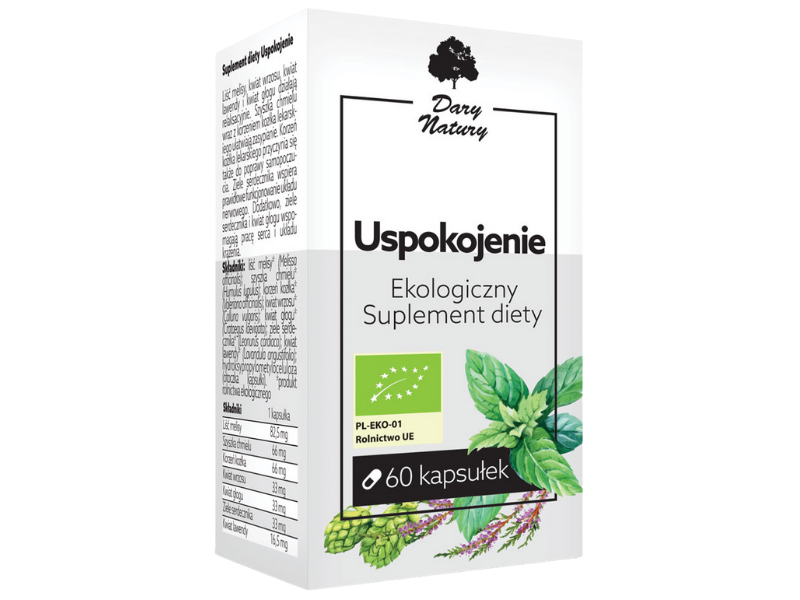 Dary Natury Uspokojenie, kapsułki, 60 kaps.