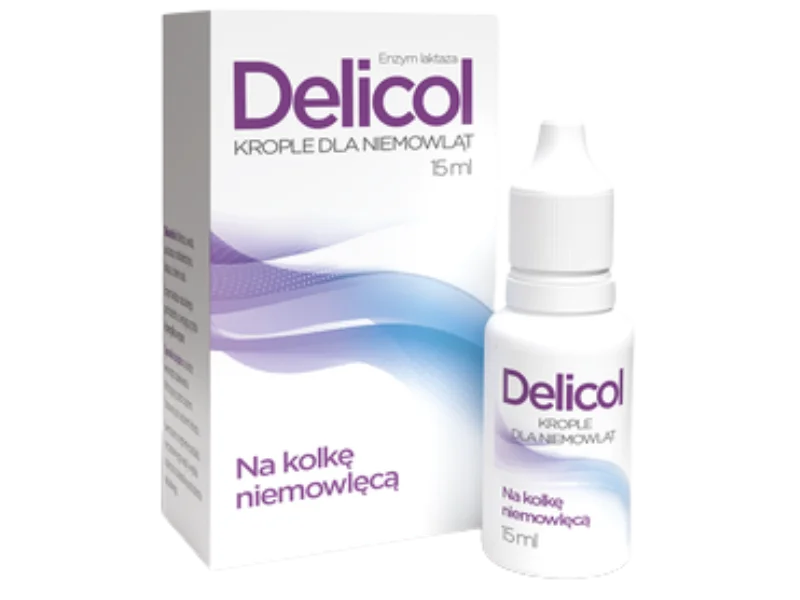 Delicol, krople, 15 ml