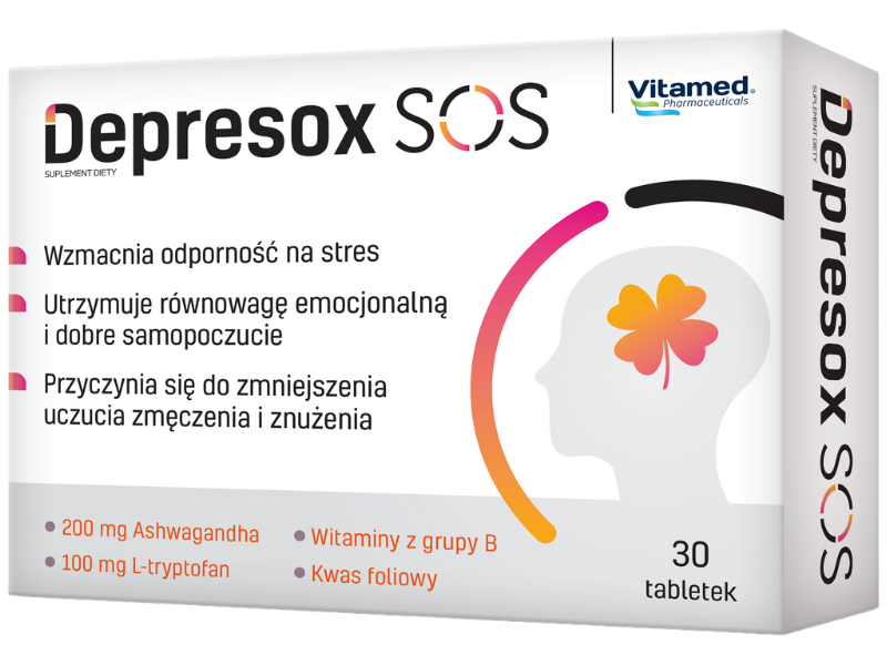 Vitamed Depresox Sos, tabletki, 30 tabl.
