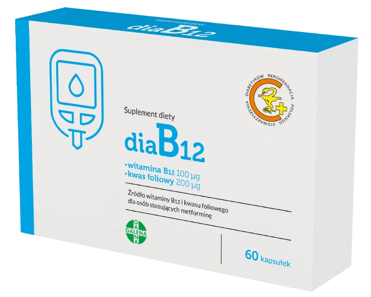 Galena Diab12, kapsułki, 60 kaps.