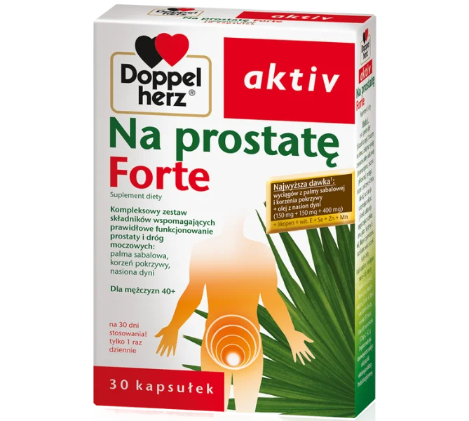 Doppelherz Activ na prostatę Forte, kapsułki, 30 kaps.