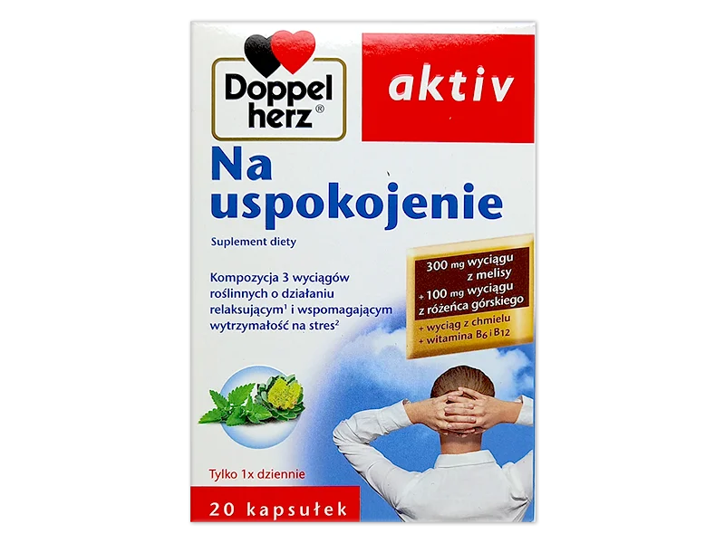Doppelherz Activ na uspokojenie, kapsułki, 20 kaps.