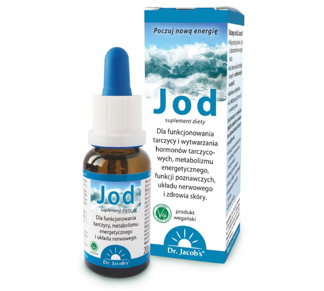 Dr. Jacob’s Jod, krople, 150 µg, 20 ml