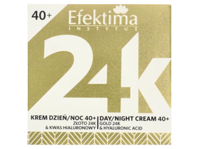 EFEKTIMA 24K Krem dzień/noc 40+, 50 ml