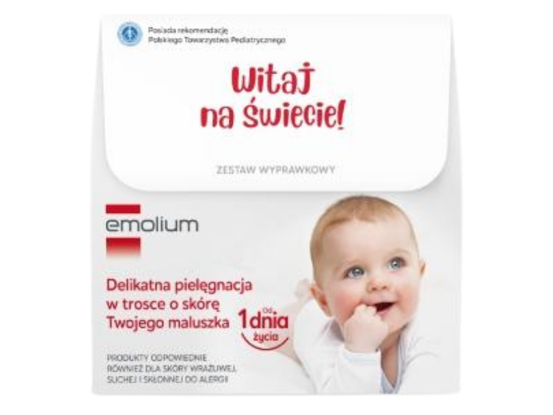 Emolium Dermo zestaw wyprawkowy, 875 szt.