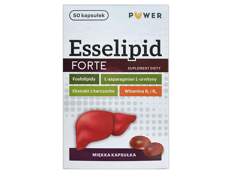 Esselipid Forte, kapsułki miękkie, 50 szt.