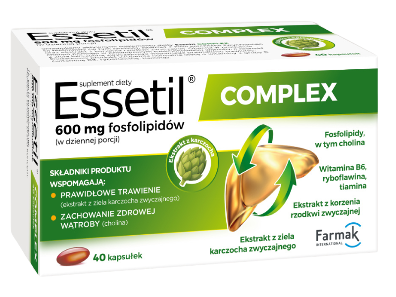 Essetil Complex, kapsułki miękkie, 40 kaps.