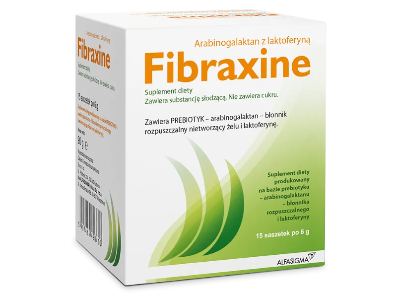 Fibraxine, proszek, 15 sasz.