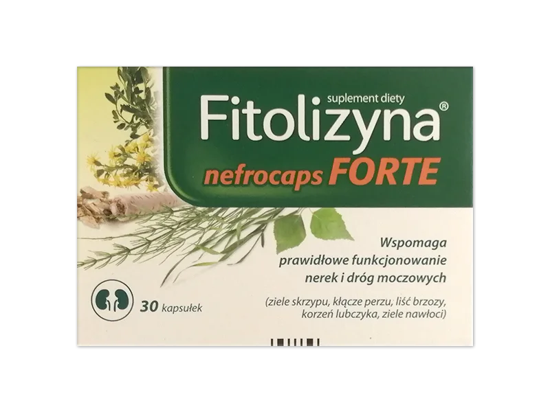 Fitolizyna Forte Nefrocaps, kapsułki, 60 kaps.