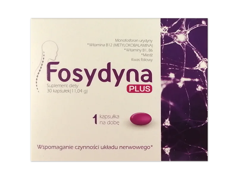Fosydyna Plus, kapsułki, 30 kaps.