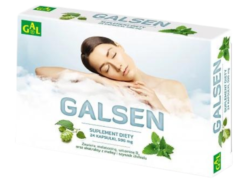 Galsen na spokojny sen, kapsułki, 24 kaps.