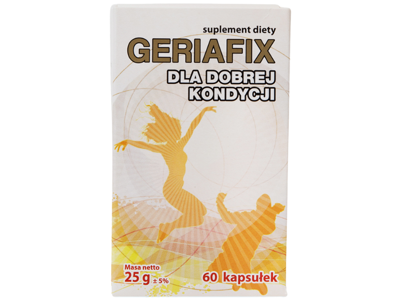 Geriafix, kapsułki, 60 kaps.