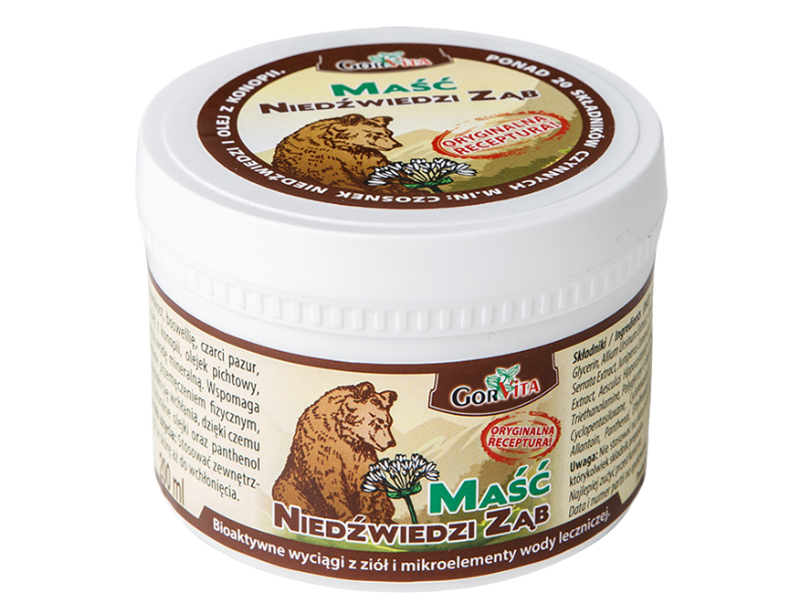 Gorvita maść niedźwiedzi ząb, 200 ml