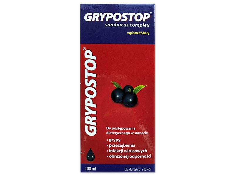 Grypostop Sambucus Complex, syrop, 100 ml