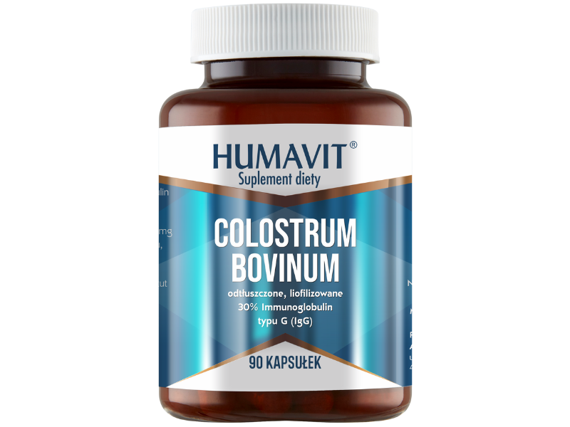HUMAVIT Colostrum bovinum, kapsułki, 90 szt.