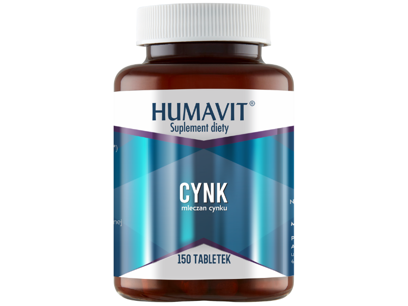 HUMAVIT Cynk, tabletki, 15 mg, 150 tabl.