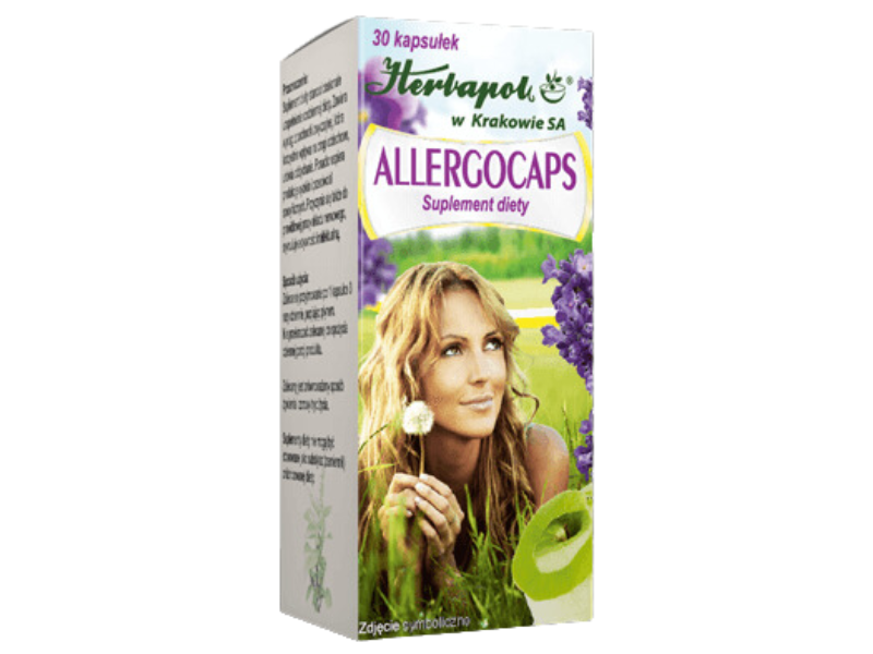 Allergocaps, kapsułki, 50 mg, 30 kaps.