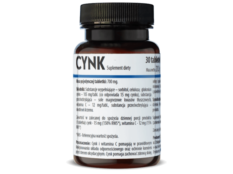 Herbapol Kraków cynk, tabletki