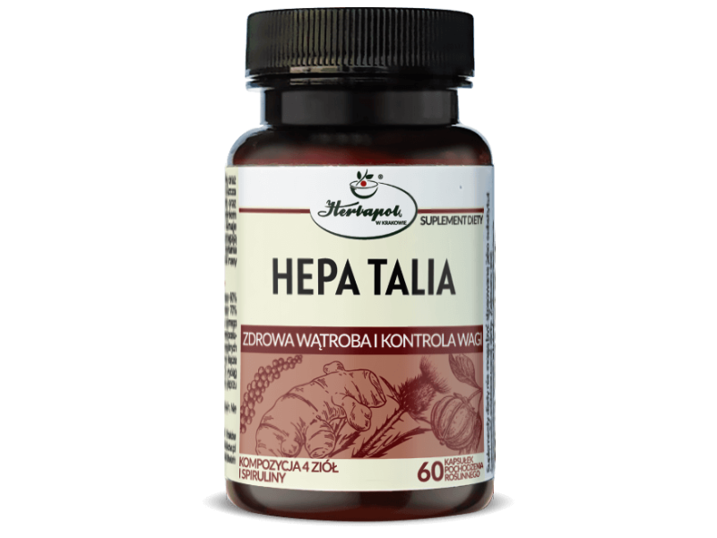 Herbapol Kraków Hepa Talia, kapsułki, 60 kaps.