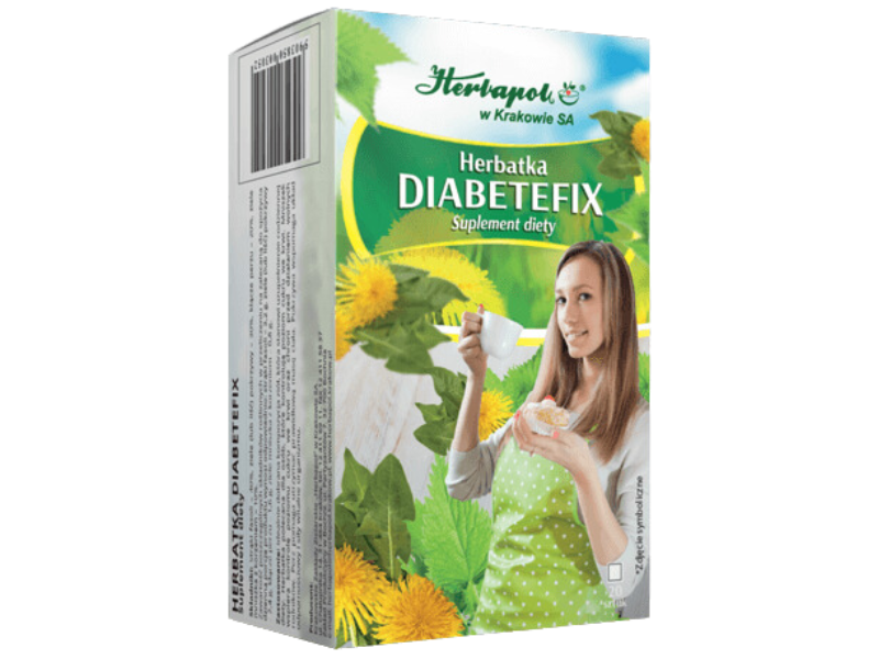 Herbapol Kraków Herbatka Diabetefix, zioła do zaparzania
