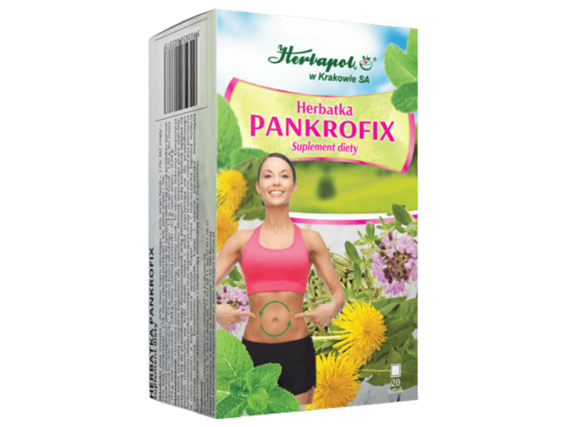 Herbapol Kraków Herbatka Pankrofix, zioła do zaparzania