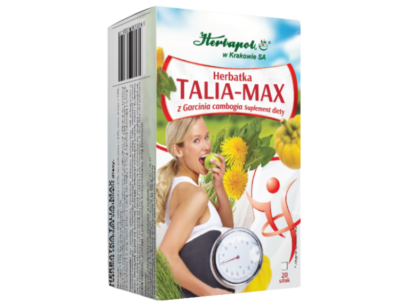 Herbapol Kraków Herbatka Talia-Max z Garcinia cambogia, zioła do zaparzania, 20 szt.
