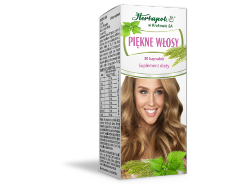 Herbapol Kraków Piękne włosy, kapsułki, 30 kaps.