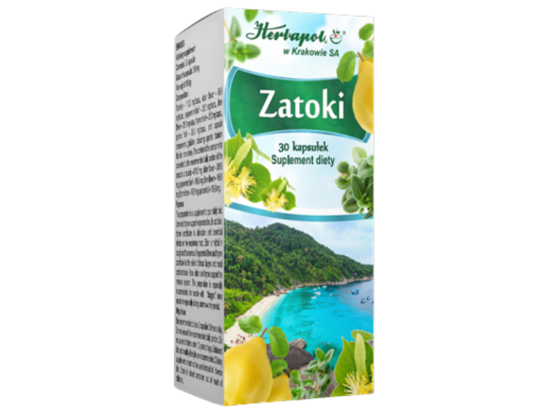 Herbapol Kraków Zatoki, kapsułki, 30 kaps.
