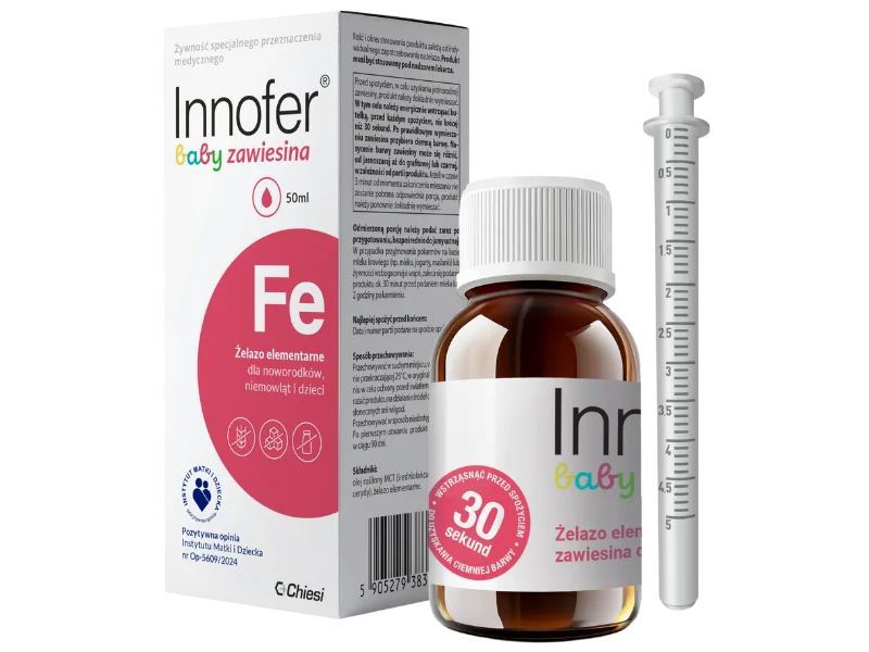 Innofer Baby, zawiesina, 10 mg/ml, 50 ml