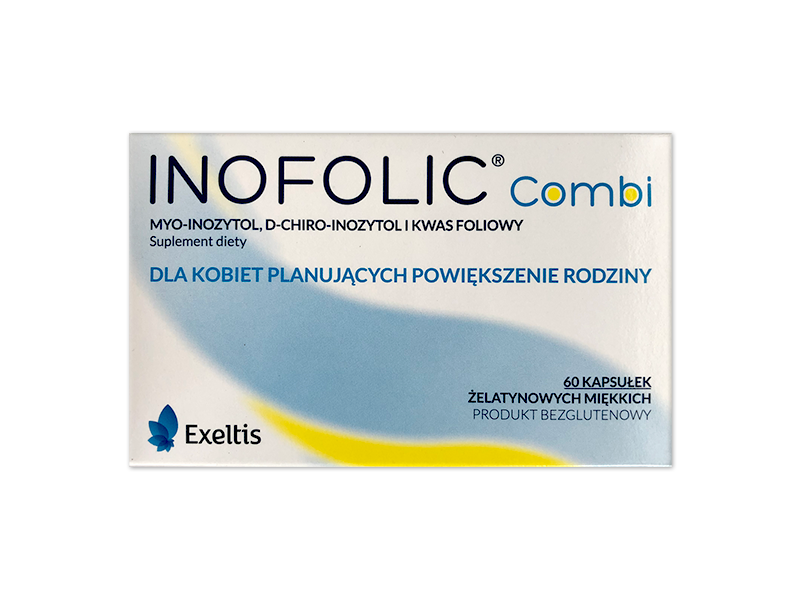 EXELTIS Inofolic Combi, kapsułki miękkie, 60 kaps.