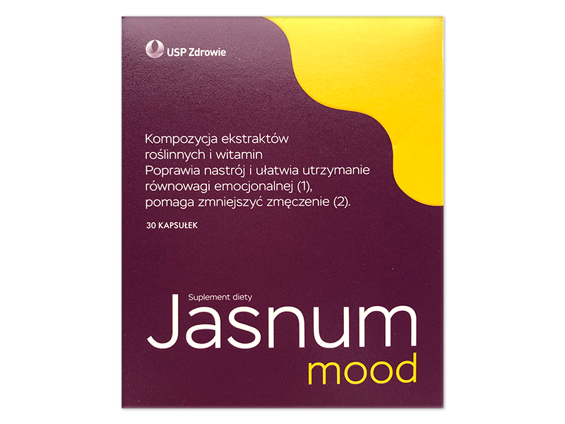 Jasnum mood, kapsułki, 30 kaps.