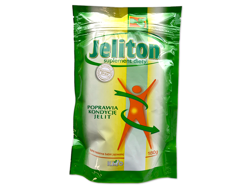 JELITON łupina nasienna babki jajowatej, proszek, 180 g