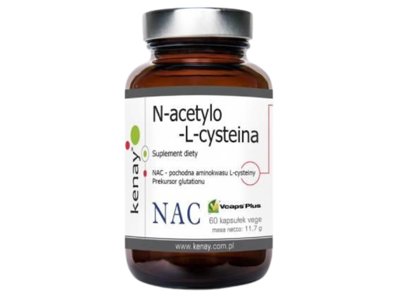 Kenay N-Acetylo-L-Cysteina, kapsułki, 150 mg, 60 kaps.