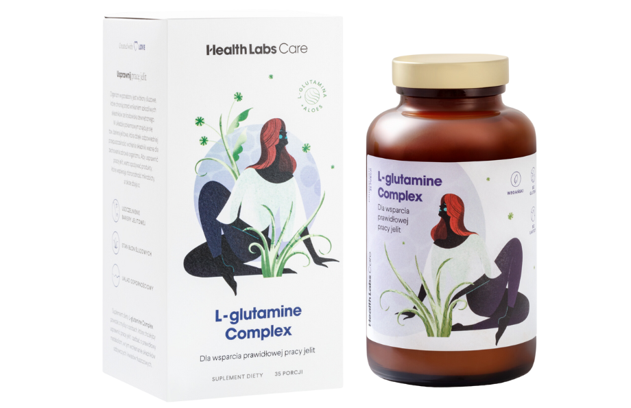 L-Glutamine Complex, proszek, 210 g