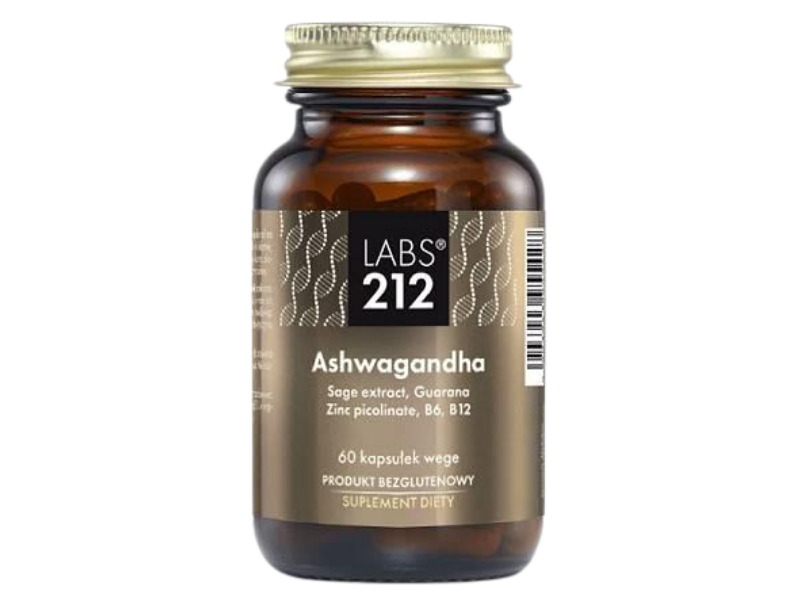 Labs212 Ashwagandha, kapsułki, 60 kaps.
