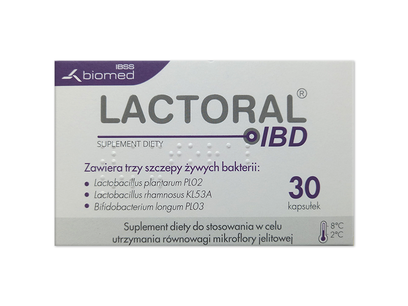 Lactoral IBD, kapsułki, 10 kaps.