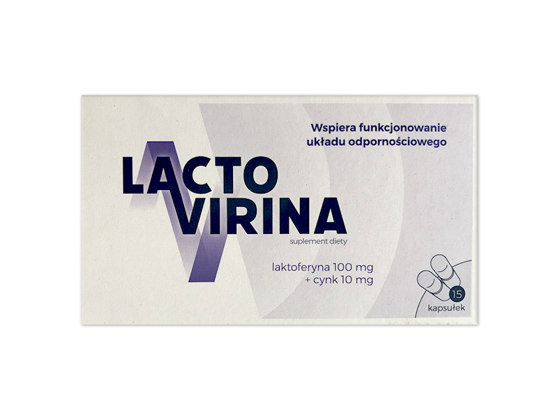 Zdrovit Lactovirina, kapsułki, 15 kaps.
